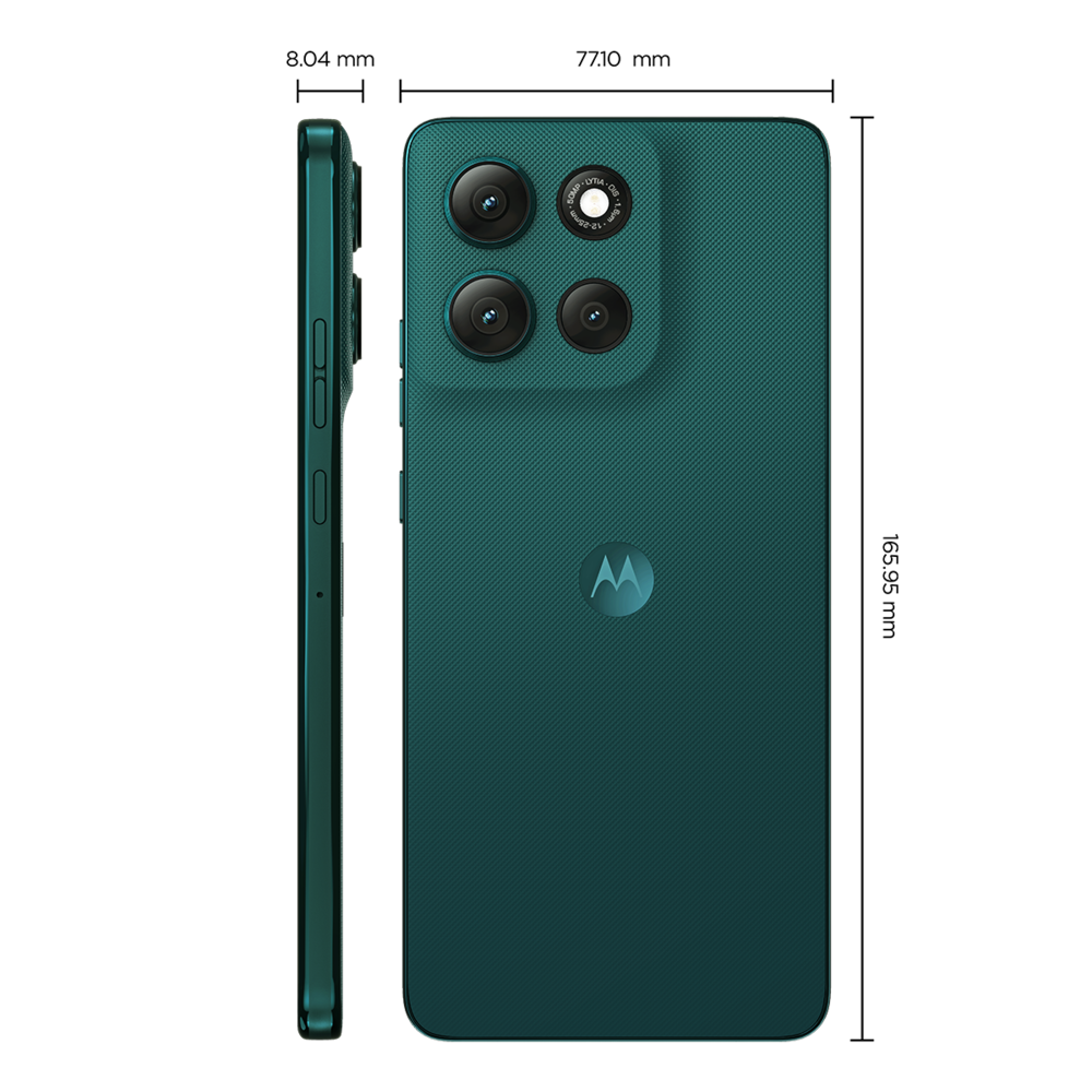 Celular Motorola Moto G86 Tela 6,7” Oled 512GB 5G Câmera Sony 50MP Verde Escuro - 8