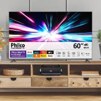 Smart TV Philco 60” 4K UHD P60CRA Roku TV Dolby Audio Quad Core Space Gray - 8