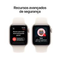 Apple Watch SE 3 GPS 40mm Pulseira Esportiva P/M Estelar - 7