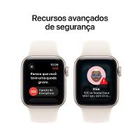 Apple Watch SE 3 GPS+ Cellular 40mm Pulseira Esportiva P/M Estelar - 7