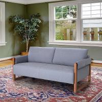 Sofá 3 Lugares Herval Polônia 191cm de Largura - 1