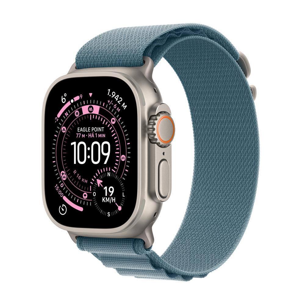 Apple Watch Ultra 3 GPS+ Cellular 49mm Pulseira Loop Alpina G Azul-Clara - 1