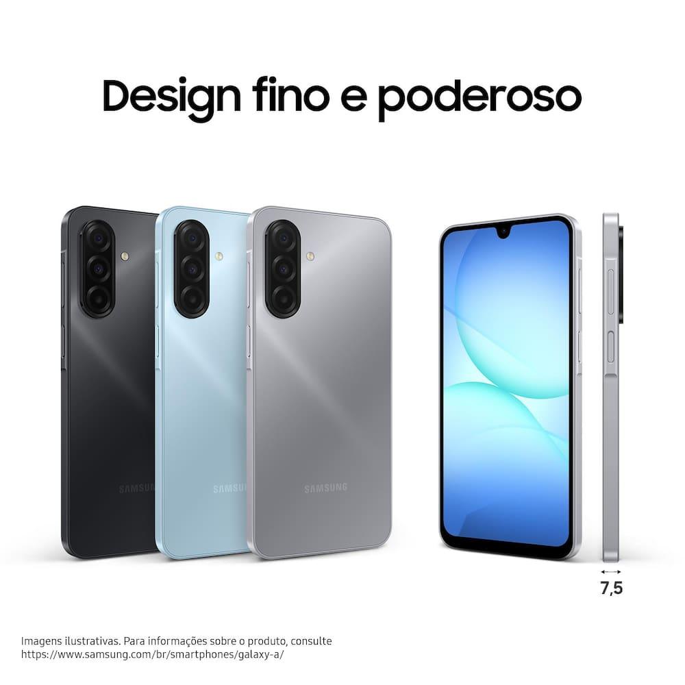 Celular Samsung Galaxy A17 4G Tela 6.7" 128GB Super AMOLED Câmera Tripla 50MP Preto - 8