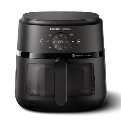 Fritadeira Elétrica Airfryer Philips Walita Série 2000 XL Digital NA230/00 1700W Preta