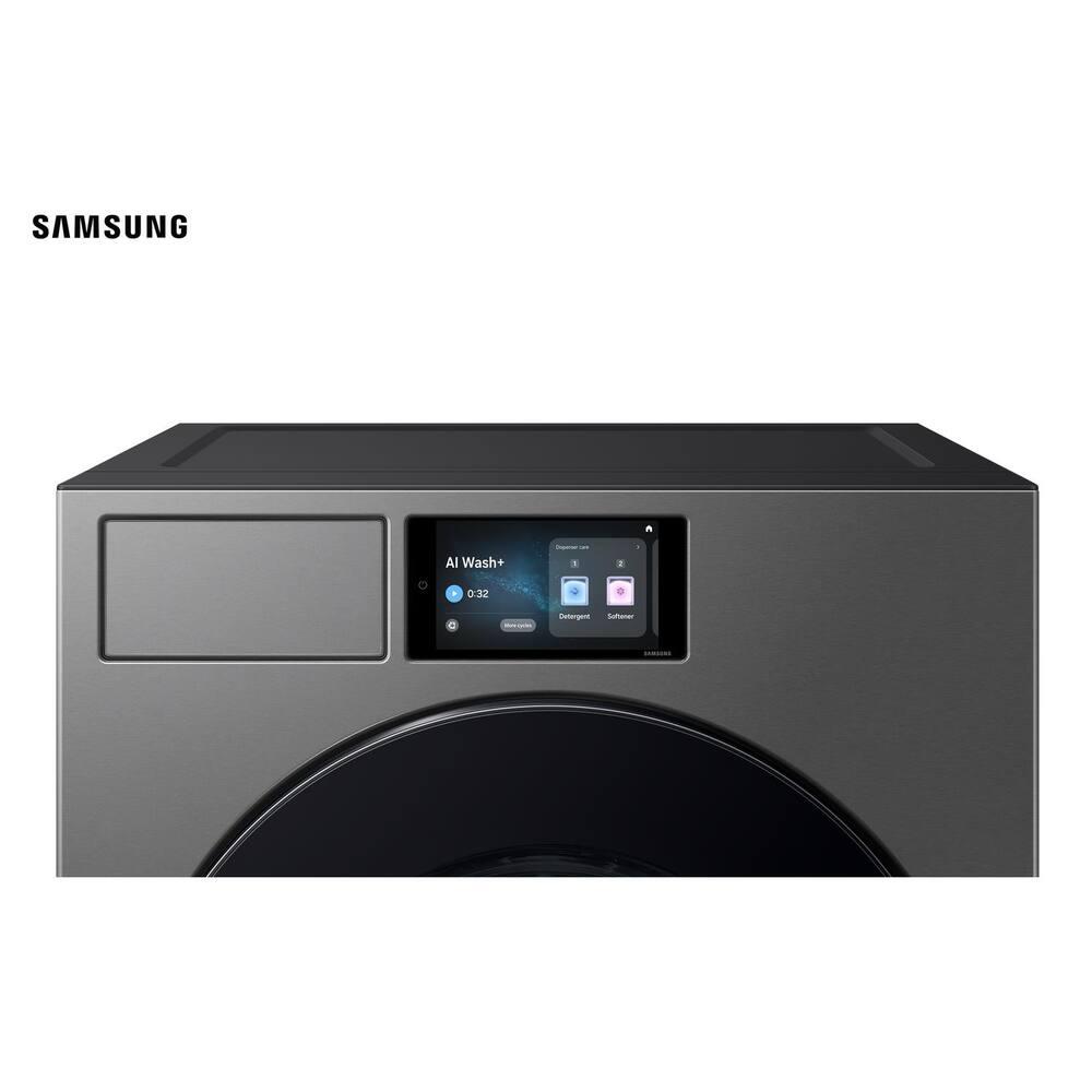 Lavadora de Roupas Samsung 20kg Bespoke AI Laundry WF90F Inox - 9