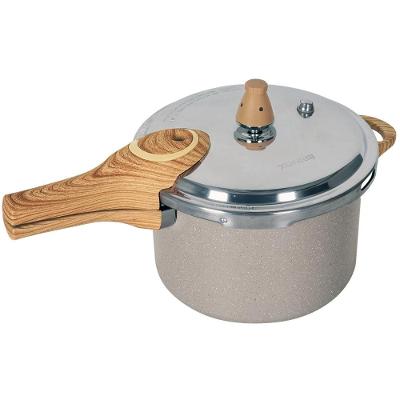 Panela de Pressão Brinox Ceramic Life Pressure Indução Antiaderente 4,2 Litros Areia