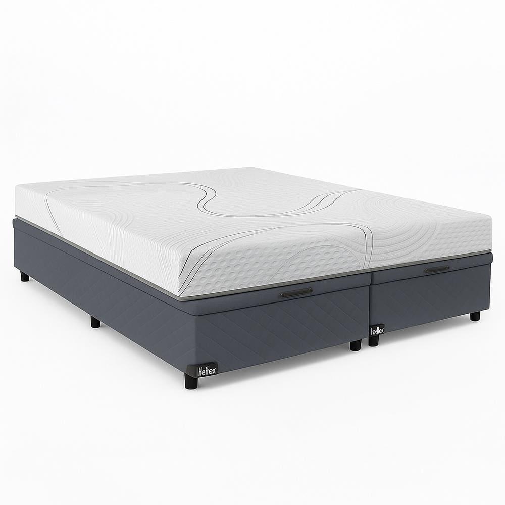 Colchão Bartira Viena Queen + Cama Box para Colchão Queen Itaflex Universal - 1