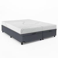 Colchão Bartira Viena Queen + Cama Box para Colchão Queen Itaflex Universal - 1