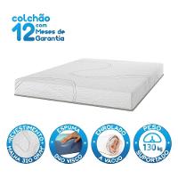 Colchão Bartira Viena Casal + Cama Box para Colchão de Casal MGA Lift Cotton