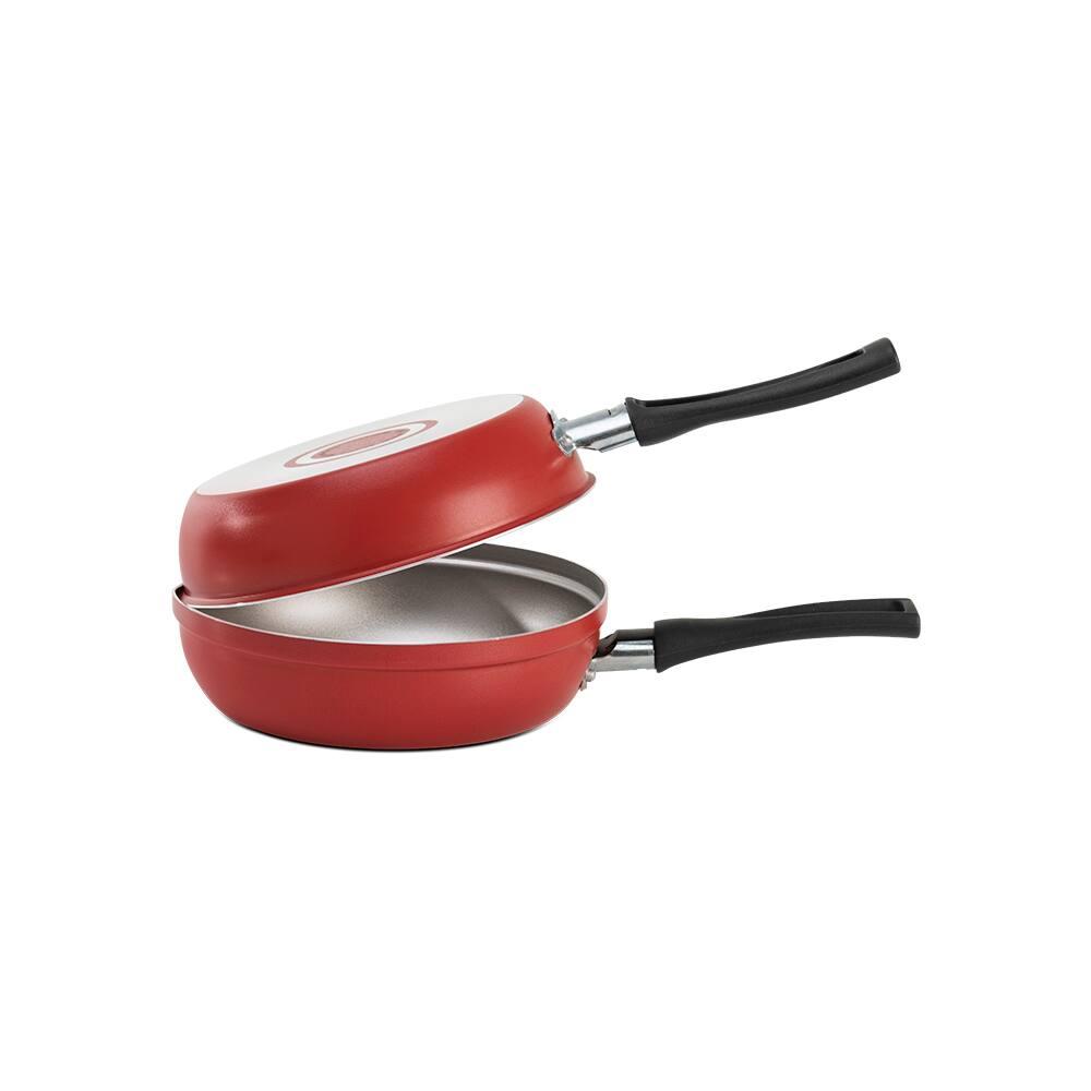 Omeleteira Brinox Ruby Antiaderente Pro-flon 330ml 16cm Vermelho - 2