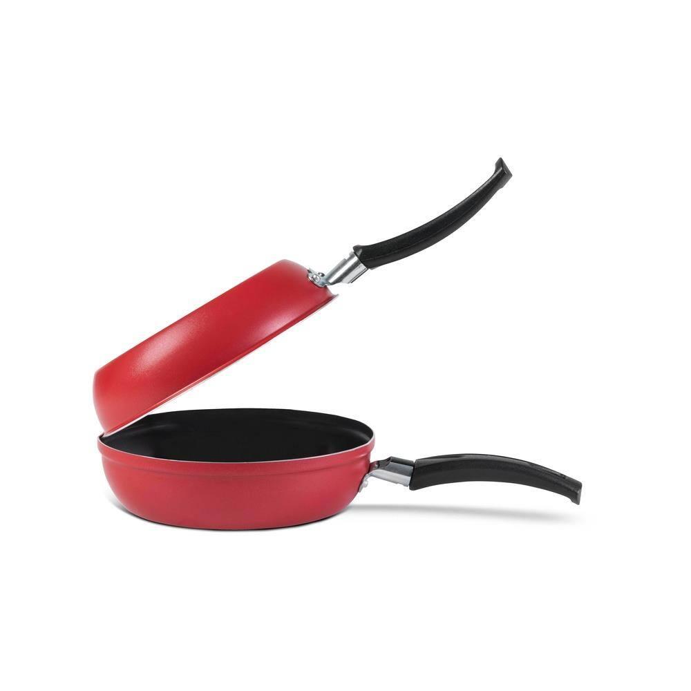 Omeleteira Brinox Ruby Antiaderente Pro-flon 330ml 16cm Vermelho - 3