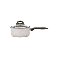 Panela Brinox Suprema Ceramic Life Antiaderente 1,3L 16cm Tampa de Vidro Vanilla - 1