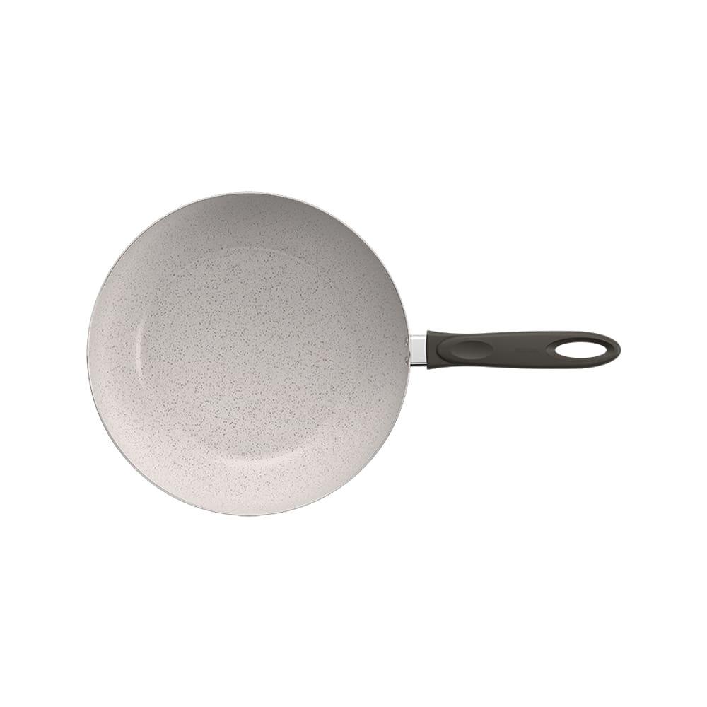 Panela Wok Brinox Suprema Ceramic Life Antiaderente 4,1L 28cm Vanilla - 2