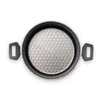 Caçarola Brinox Anis Pro-Flon Antiaderente 3,4L 22cm Tampa de Vidro Borgonha - 4