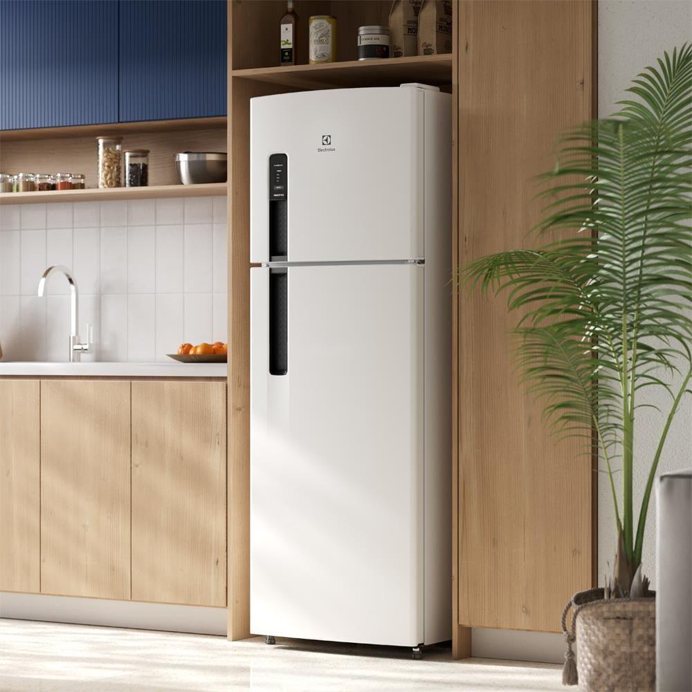 Geladeira Electrolux Frost Free 380L Duplex TF41 AutoSense Turbo Freezer Branca - 9