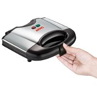 Sanduicheira Grill Arno SACS Placa Antiaderente Pés Antiderrapantes Inox e Preto - 3