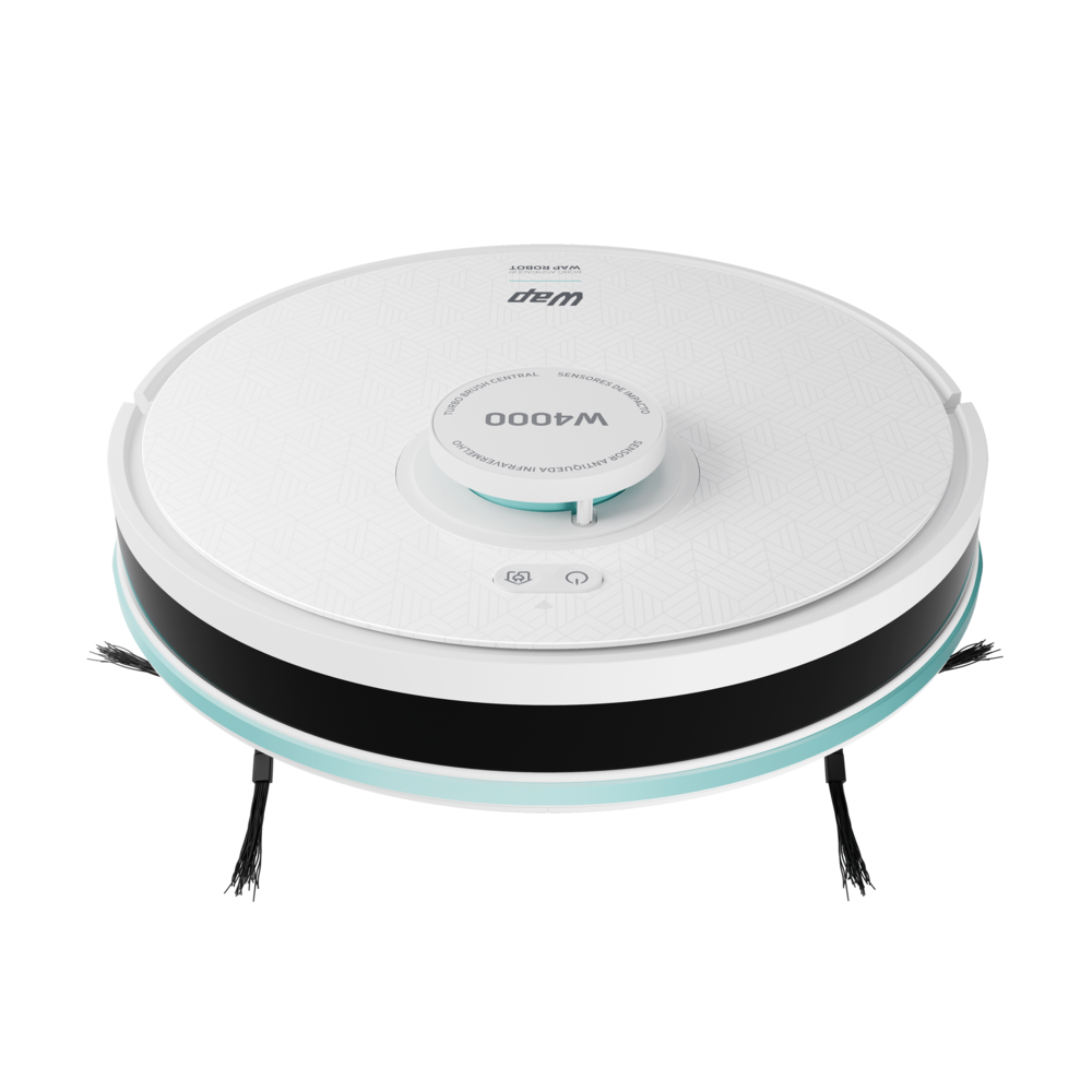 Robô Aspirador de Pó WAP ROBOT W4000 48W Navegação 360° Branco - 1