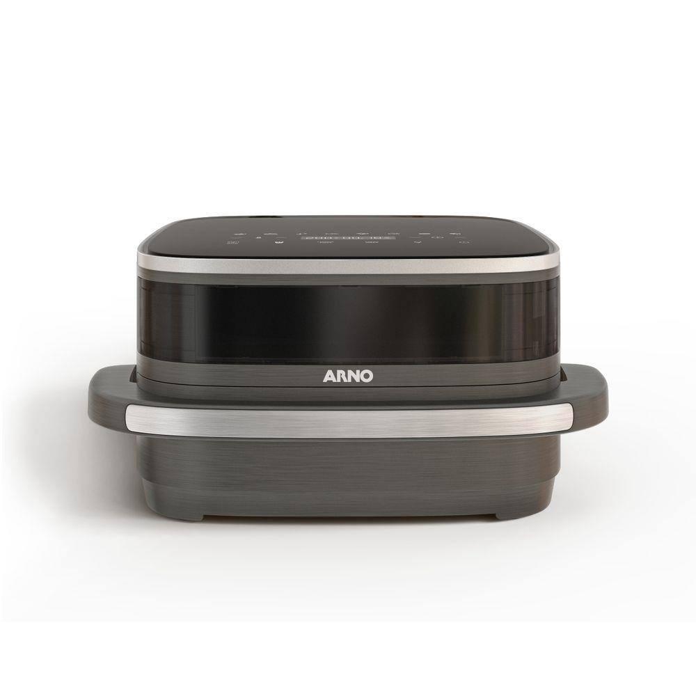 Fritadeira Elétrica Air Fryer Arno Easy Fry Extra AFP4 4L 1700W Painel Digital Preta Inox - 1