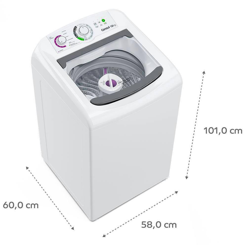 Conjunto Essencial Consul Geladeira CRM39AK Frost Free 340L Inox + Lavadora CWH12BB 12kg - 9