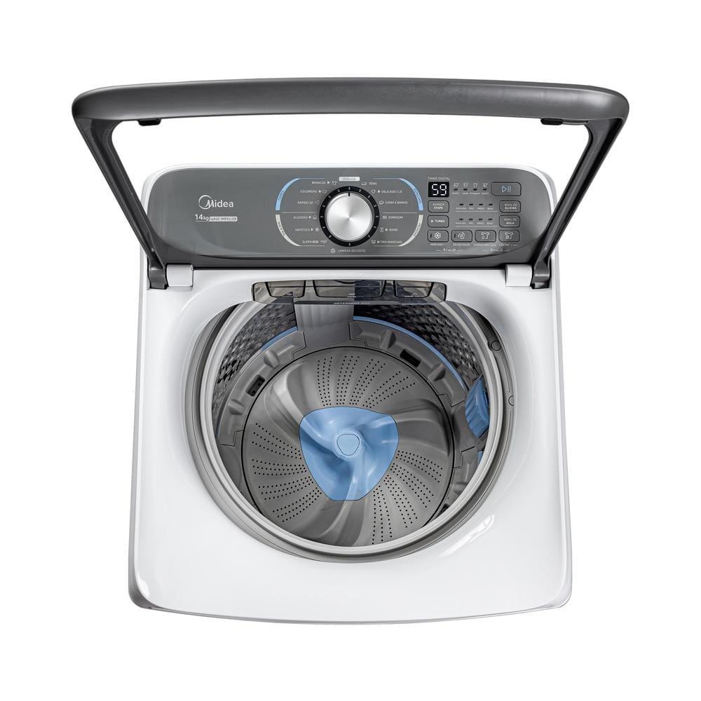 Máquina de Lavar 14kg Midea MA512W140/WK-05 Wave Impeller Branca - 5