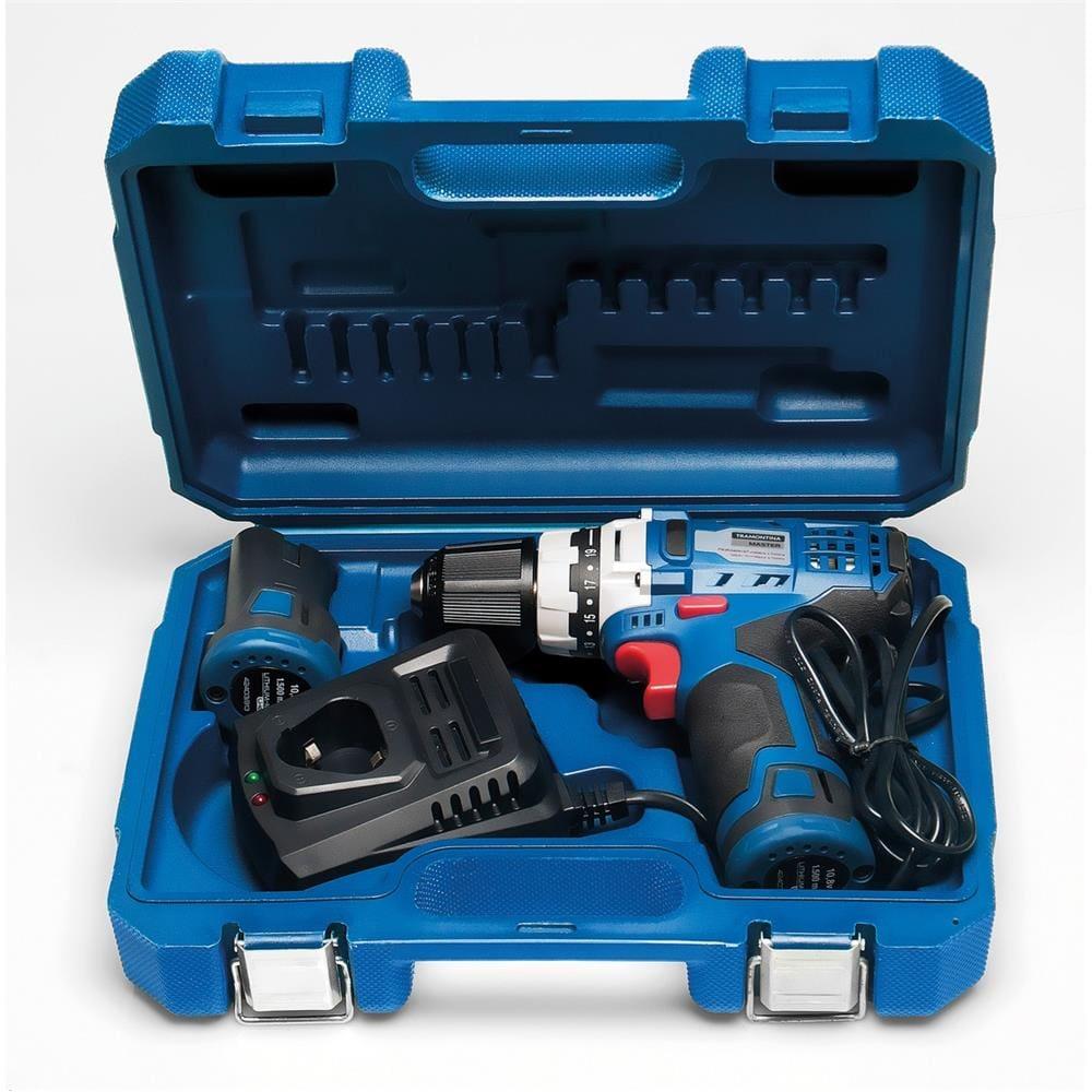 Parafusadeira e Furadeira Tramontina Master 3/8" à Bateria 10,8v 42403001 com Maleta - Bivolt - 1