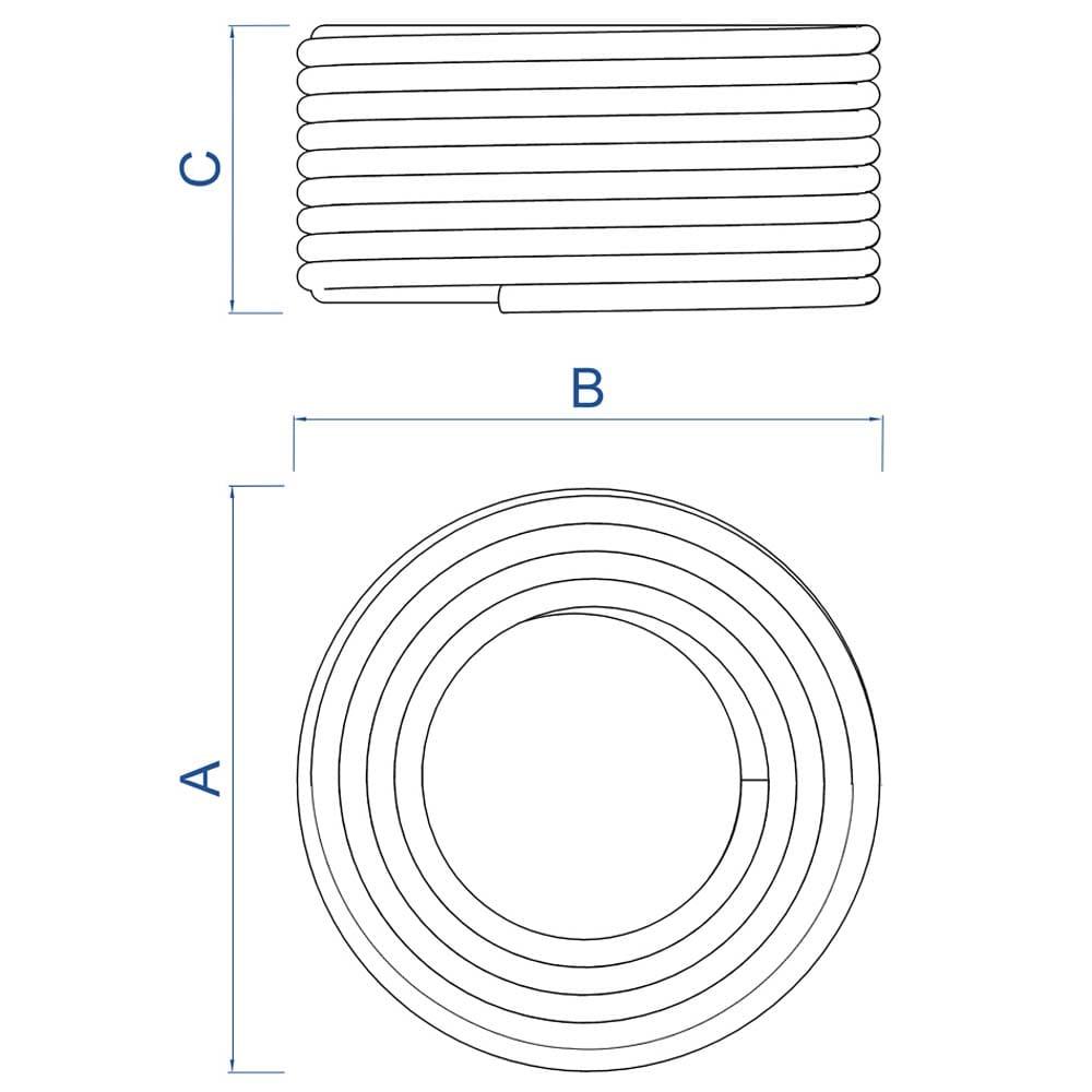 Mangueira Tramontina Flex de 1/2" para Jardim - 200m - Transparente - 3