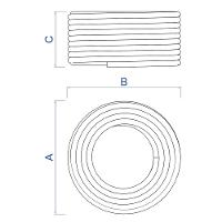 Mangueira Tramontina Flex de 1/2" para Jardim com Engates Rápidos e Esguicho 30m - Gelo - 2