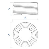 Mangueira Tramontina Cristal para Jardim - 50m - 3