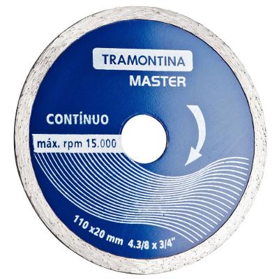 Disco de Corte Diamantado Tramontina Contínuo 4.3/8"