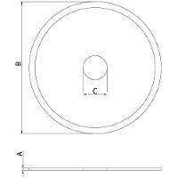 Disco de Corte Diamantado Tramontina Contínuo 4.3/8" - 2