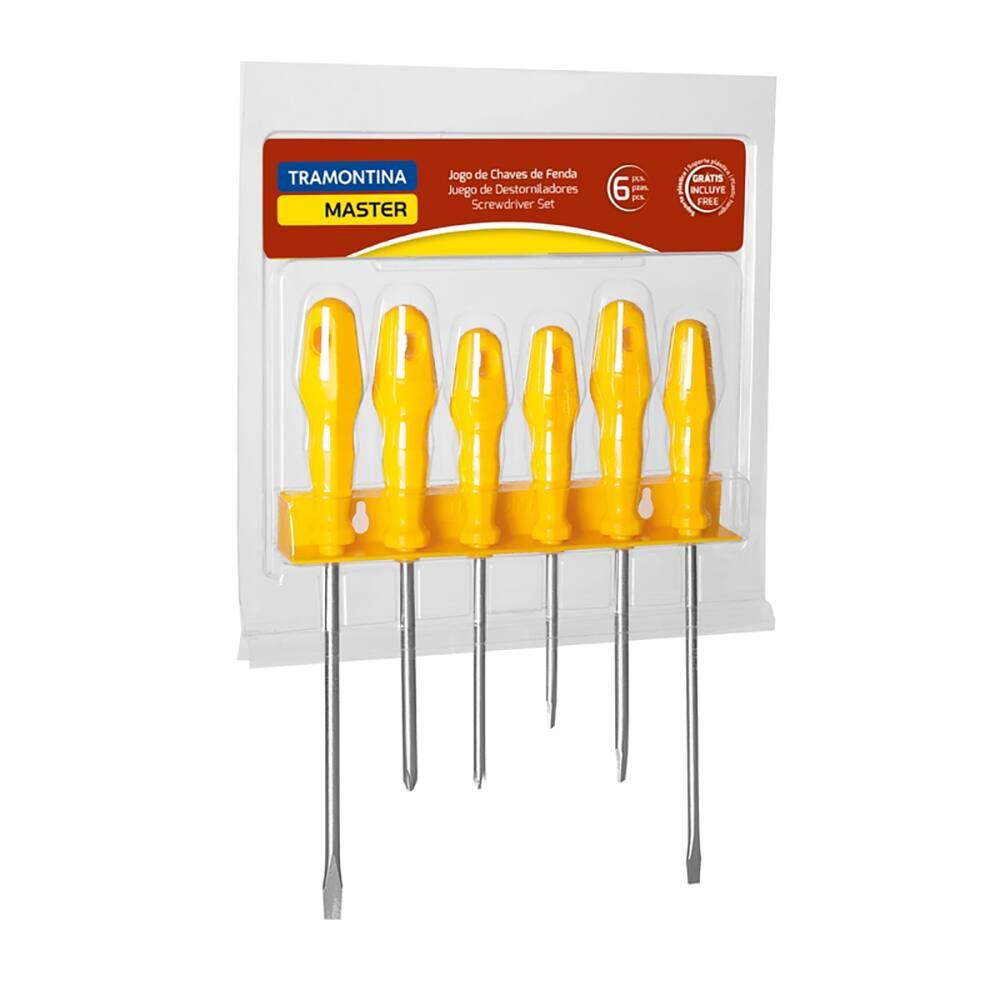 Jogo de Chaves de Fenda Tramontina 6 Peças com Suporte - 3