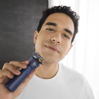 Barbeador Elétrico Philips S1881/00 Á Prova D`água Lâmina Power Cut Azul Bivolt - 6