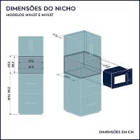 Micro-Ondas de Embutir Electrolux MV43T Preto Pro Series - 34L - 9