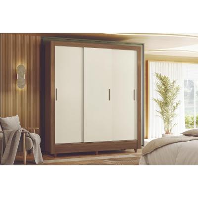 Guarda Roupa Santos Andirá Lisboa 3 Portas Deslizantes