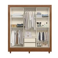 Guarda Roupa Santos Andirá Lisboa 3 Portas Deslizantes - 3