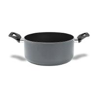 Caçarola Brinox Preserve Ceramic Life Antiaderente 3,7L 22cm Tampa de Vidro Cinza - 2