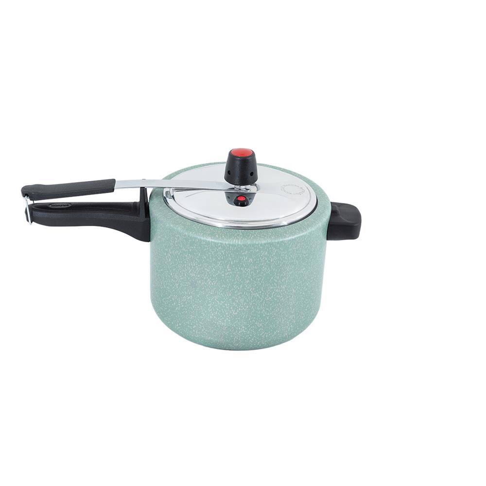 Panela de Pressão Brinox Ceramic Life Vapt 4,5L Mineral Resist Verde - 4