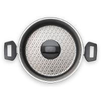 Caçarola Brinox Anis Pro-Flon Antiaderente 4,3L 24cm Tampa de Vidro Borgonha - 2