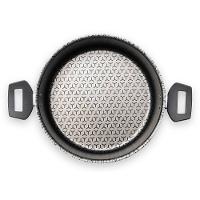 Caçarola Brinox Anis Pro-Flon Antiaderente 4,3L 24cm Tampa de Vidro Borgonha - 4