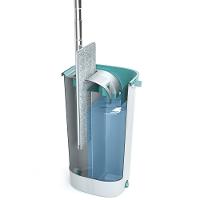 Mop Lava e Seca FlashLimp com Balde 5,5L e Refil – Cinza/ Verde - 9