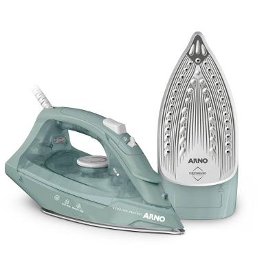 Ferro de Passar a Vapor Arno FECP Ecogliss Protect Desligamento Automático Verde