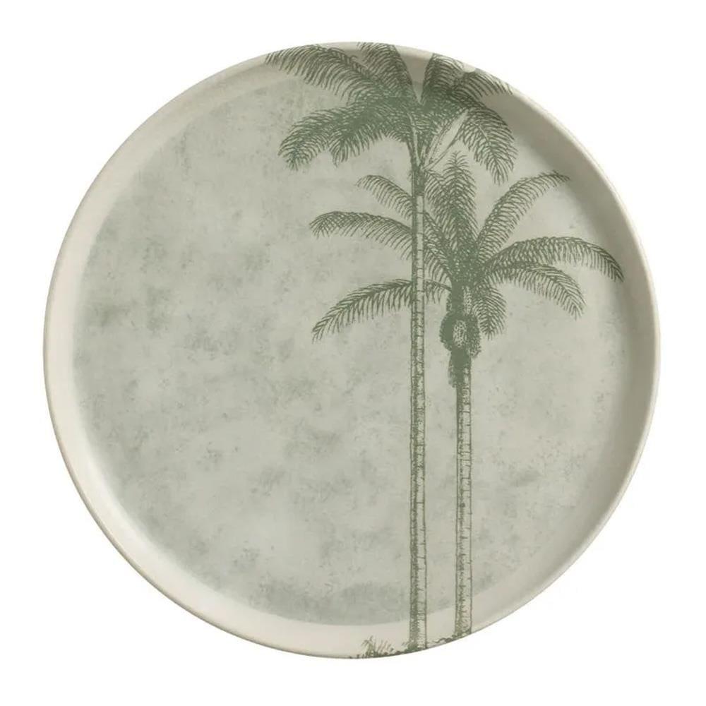 Conjunto de Pratos Rasos Porto Brasil Bio Tropicalia Cinza 27,5cm - 6 Peças - 2