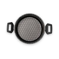 Panela Wok Brinox Anis Alças Baquelite Antiaderente Pro-Flon 2,3L 24cm Tampa de Vidro Borgonha - 4