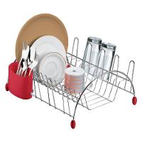 Escorredor de Louça Utimil CR490 13 Pratos 8 Copos Cromado - 2