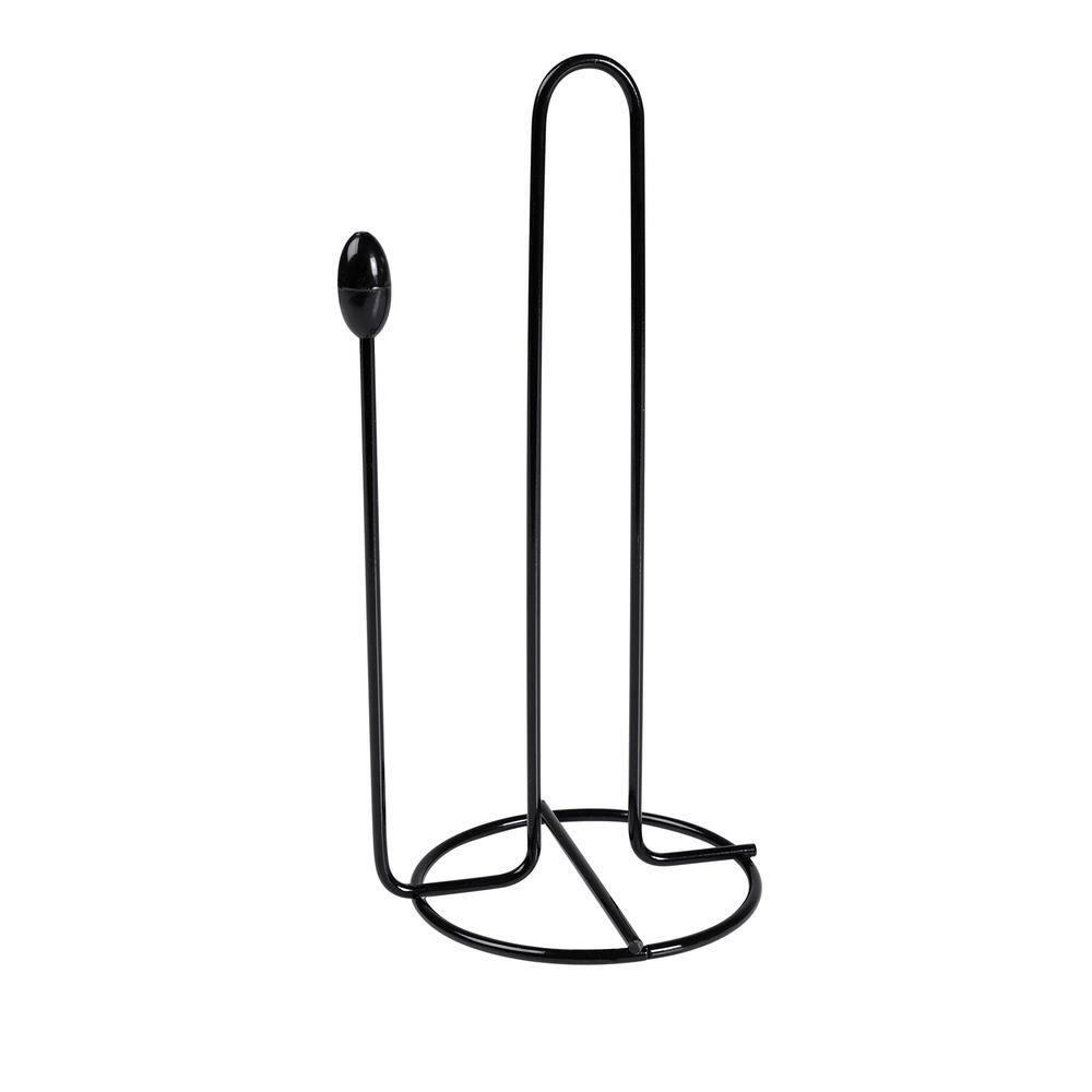 Porta Papel Toalha Utimil Pintura Epóxi Preto - 1