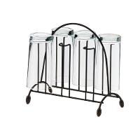 Suporte para Copos Utimil PR444 6 Copos Preto - 2