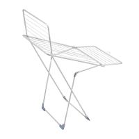 Varal de Chão com Abas Grande Utimil Dobradiça Inteligente Branco - 2