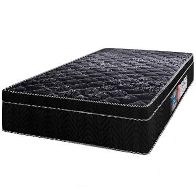 Colchão De Solteiro Portobel Diplomata Orthopedic com Espuma D-33 25x88x188 cm - Preto
