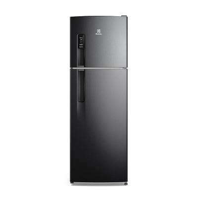 Geladeira Electrolux IF41B Frost Free Duplex 380L AutoSense Inverter Black Inox Look Econômica Silenciosa