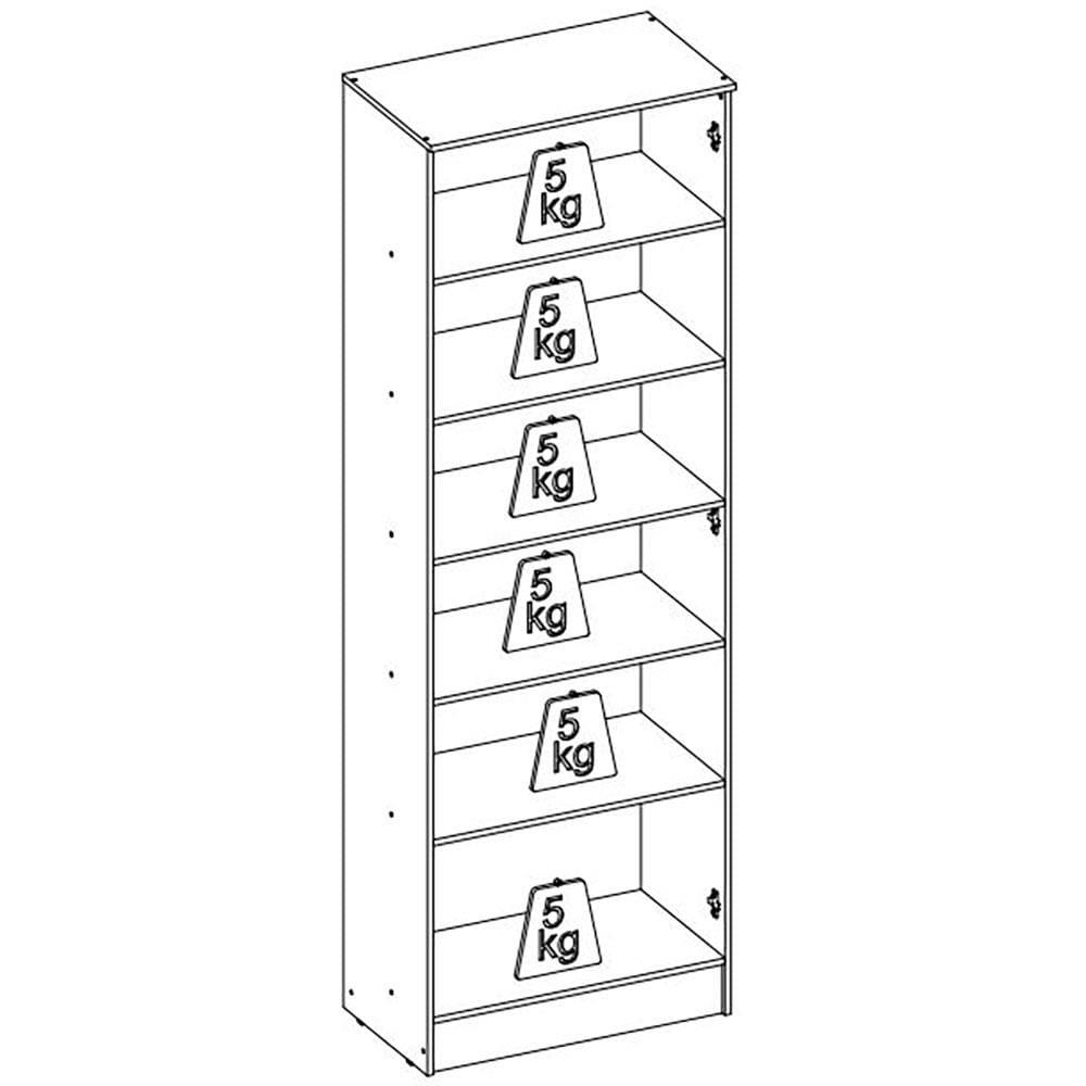 Sapateira Demóbile Golden com 2 Portas para 18 Pares de Calçados - 5